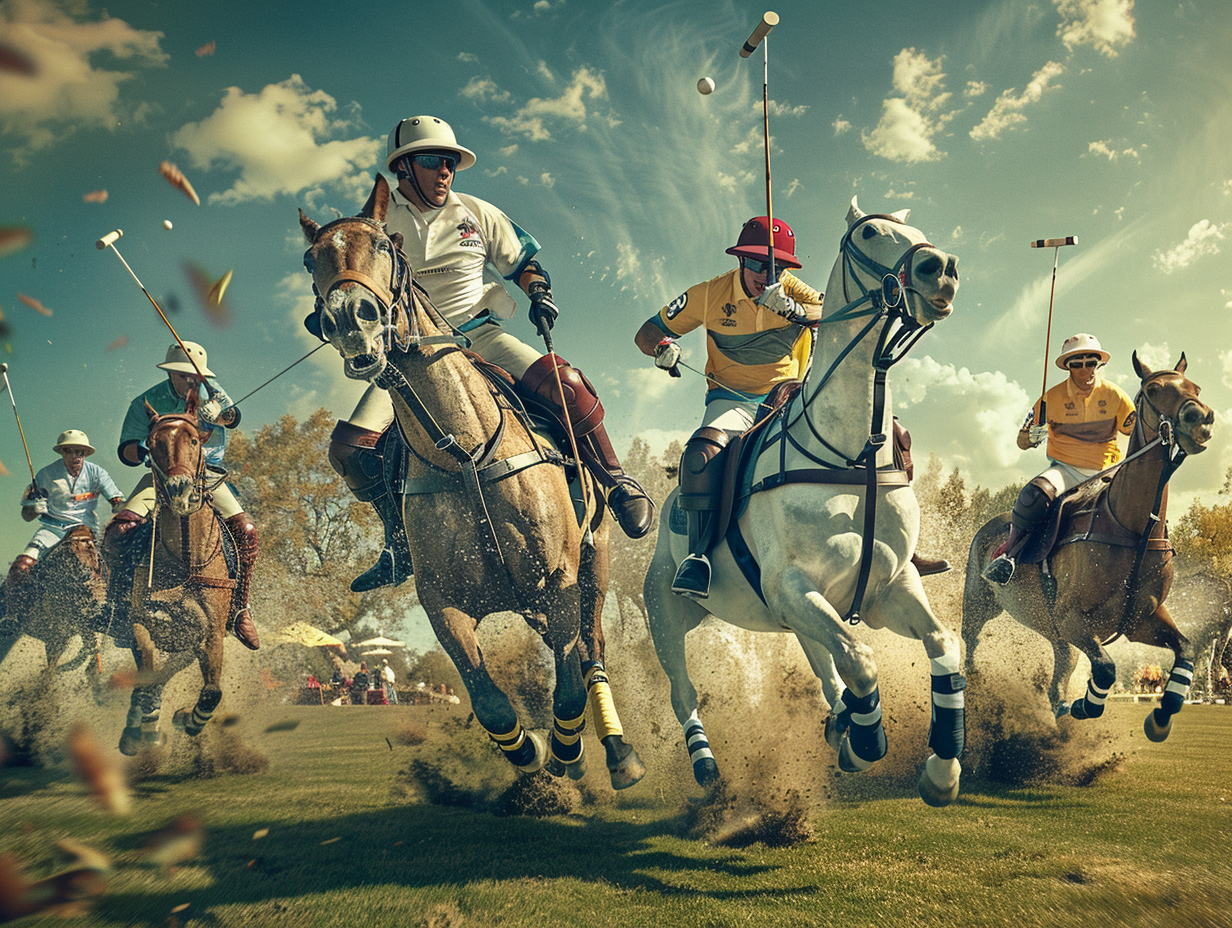 Polo Players in Action: Elegance, Energy, Tradition