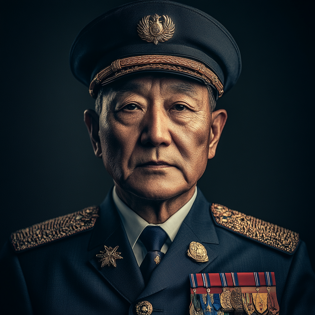 Portrait of General Ahn Jung-geun in GQ Magazine.