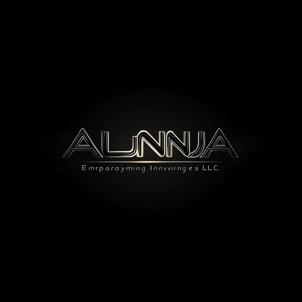 Professional banner for ALONJA Enterprises LLC with spotlight