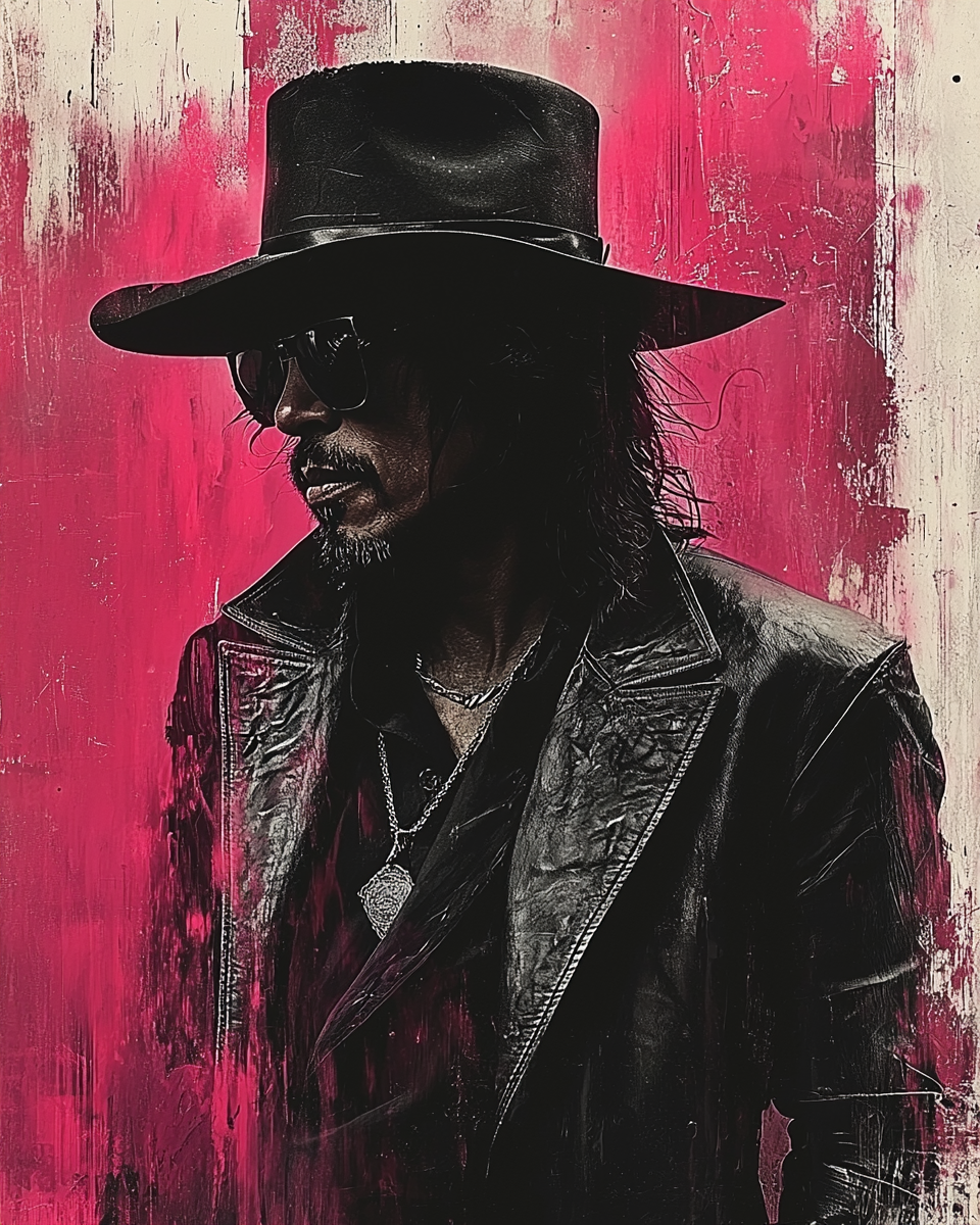 Professional pink image of Slash with vibrant accents