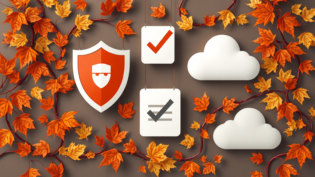 Protecting against viruses with autumn-themed technology.