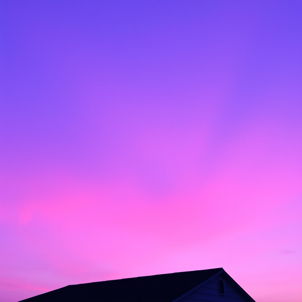 Purple Sky at Sunset Image