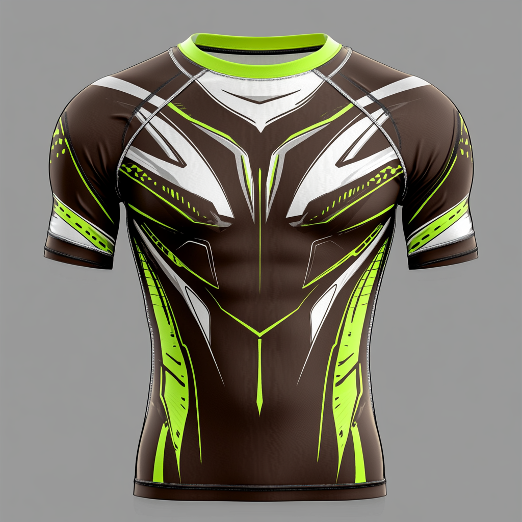 Race car themed compression shirt template design.