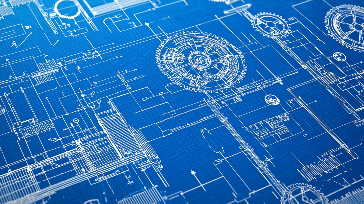 Retro-Futuristic Finance Blueprint