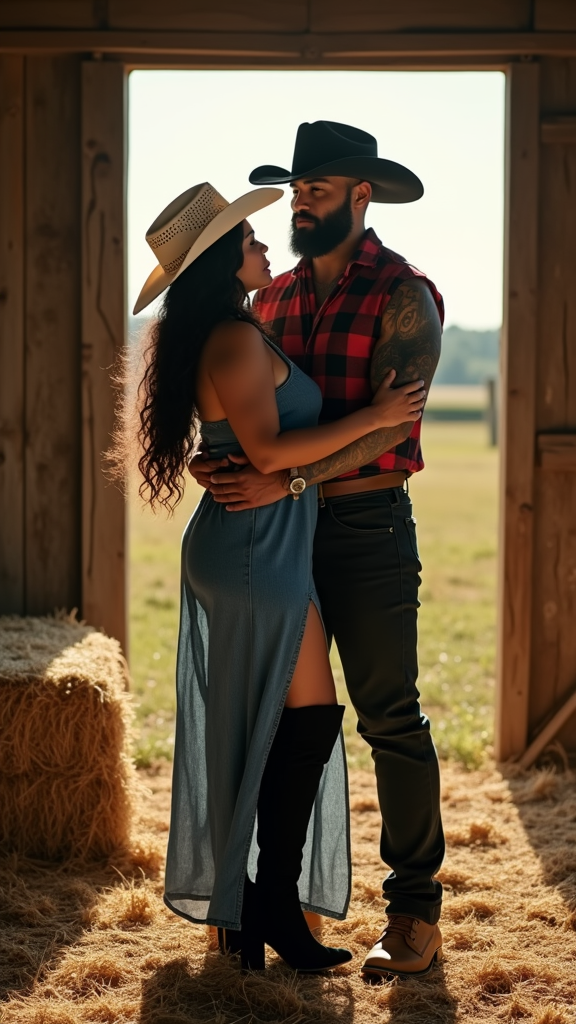Rustic Romance in a Weathered Barn