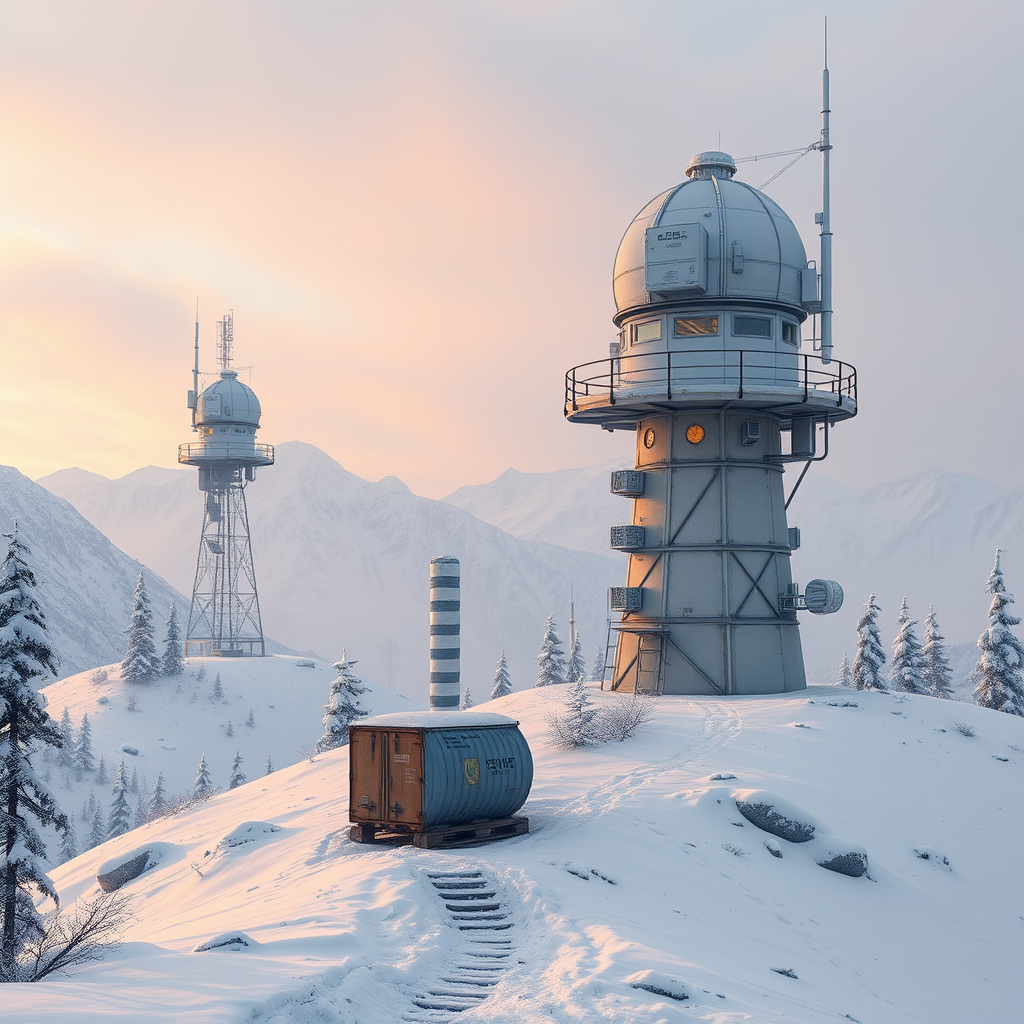 Sci-Fi Game with Towers and Containers in Blizzard