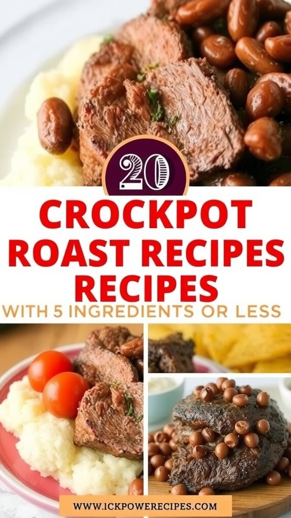 Secret Recipe: Crockpot Roast Cooking with 5 Ingredients