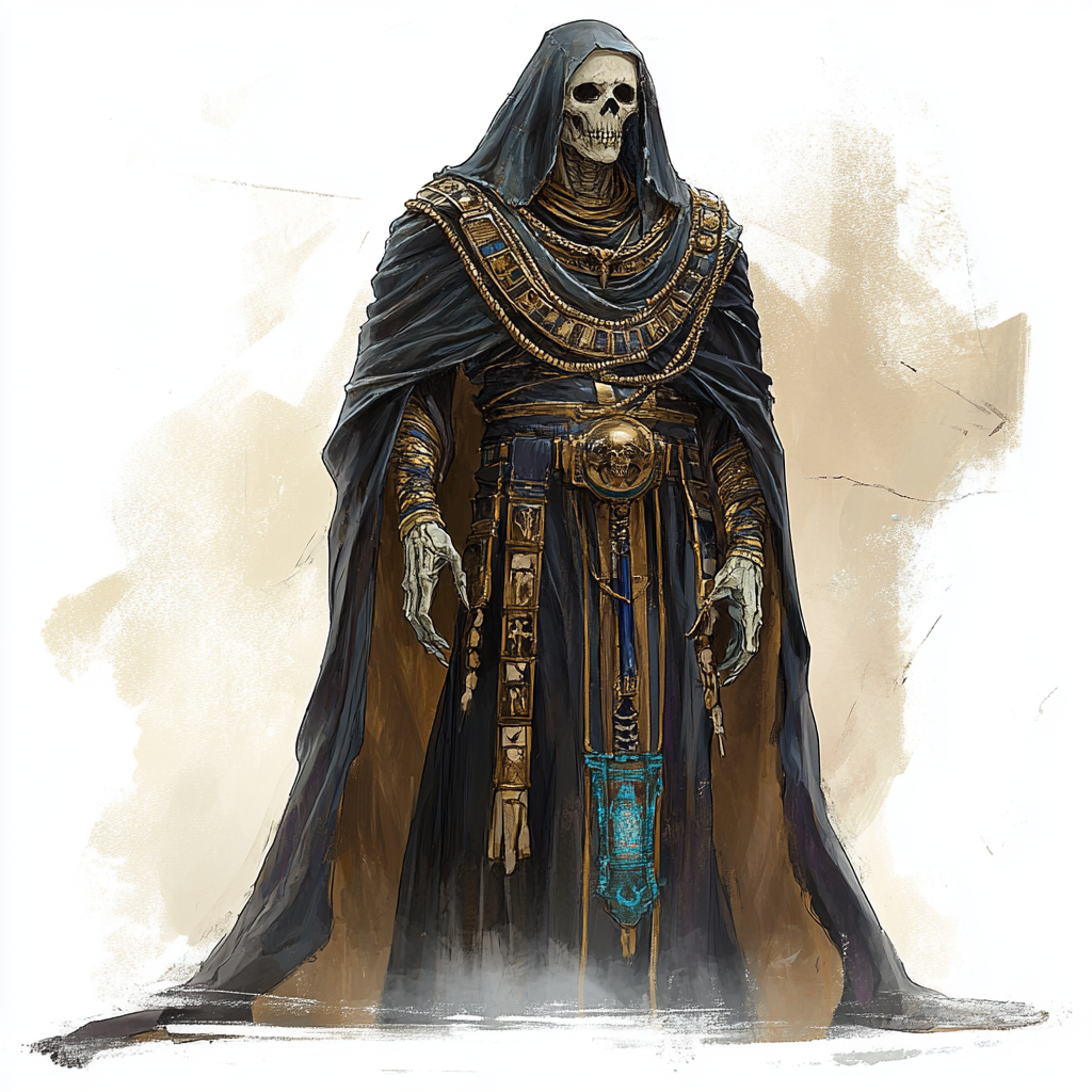 Shroud-Bearer Kahet: Lesser Lich of Grim Conclave