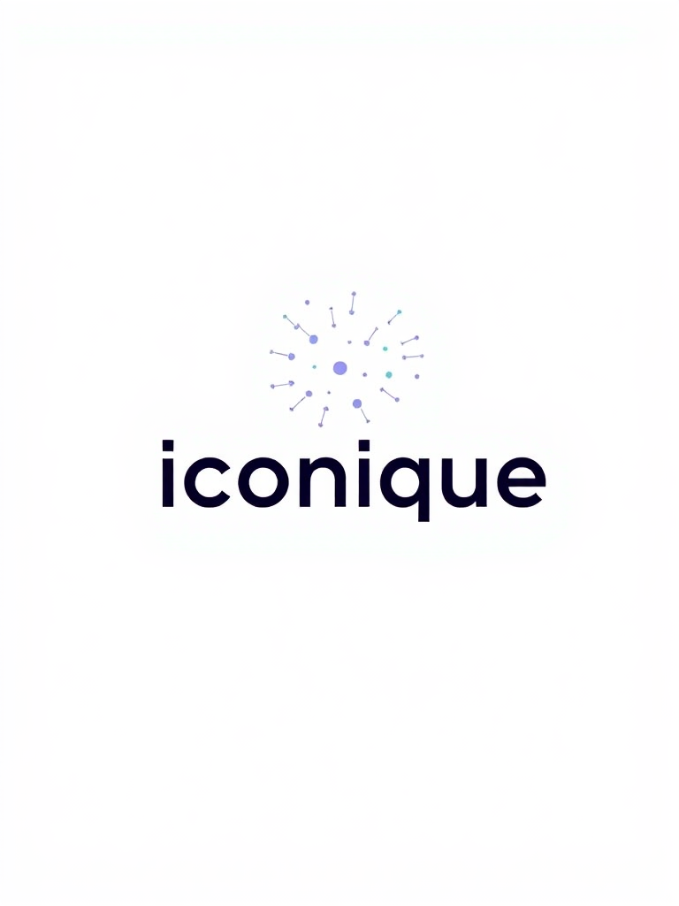 Simple Website Logo for Logo Business - Iconique