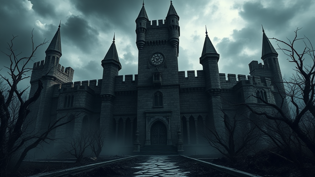 Sinister, abandoned castle in A Song of Ice and Fire.