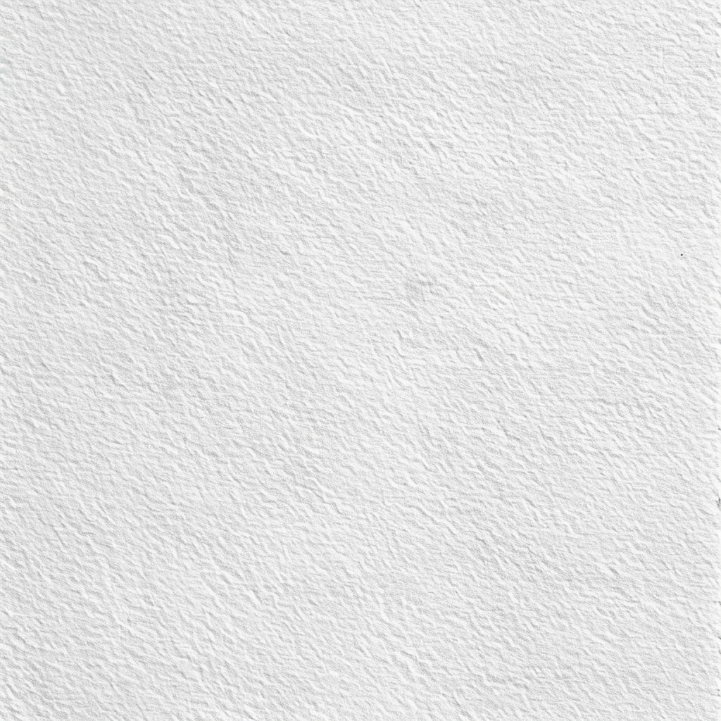 Smooth white watercolor paper texture with faint grain details