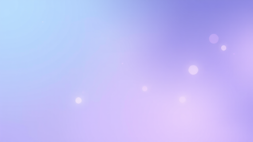 Soft, ethereal gradient in deep blue to light purple.