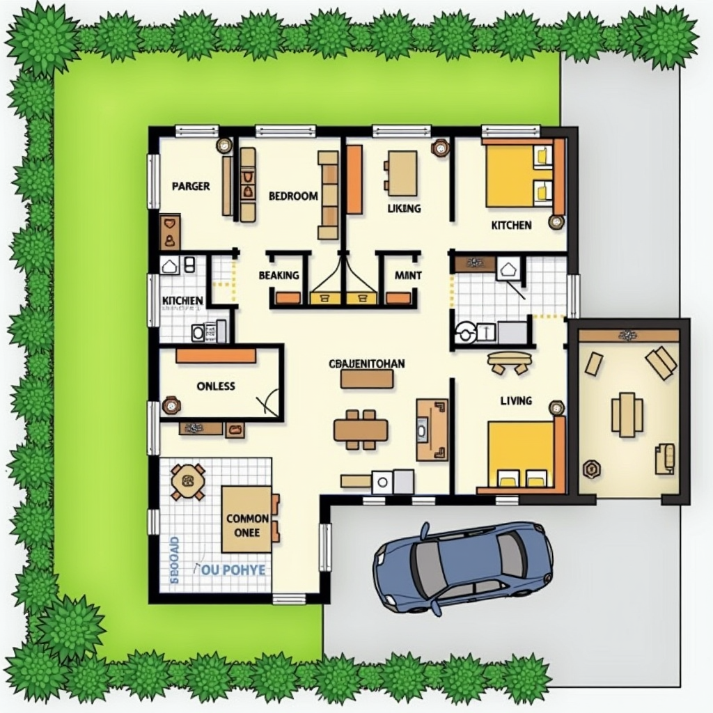 South-Facing Two-Floor House with Ample Bedrooms