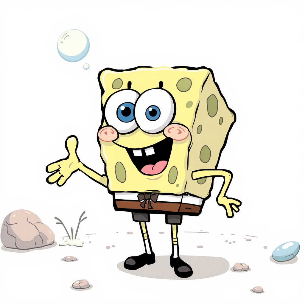 SpongeBob SquarePants Cartoon Character Illustration