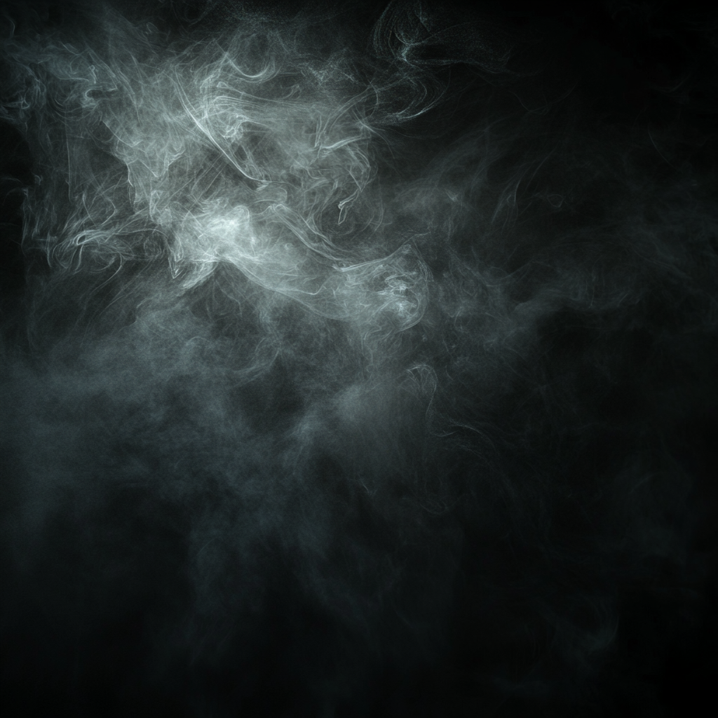 Swirling Smoke Dance in Cinematic Light