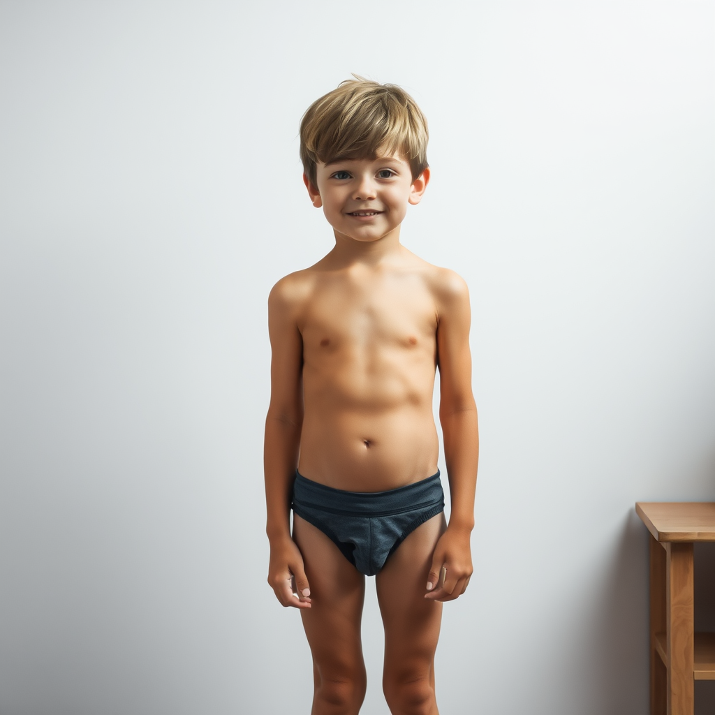 The 12-Year-Old Wearing Tight Underwear