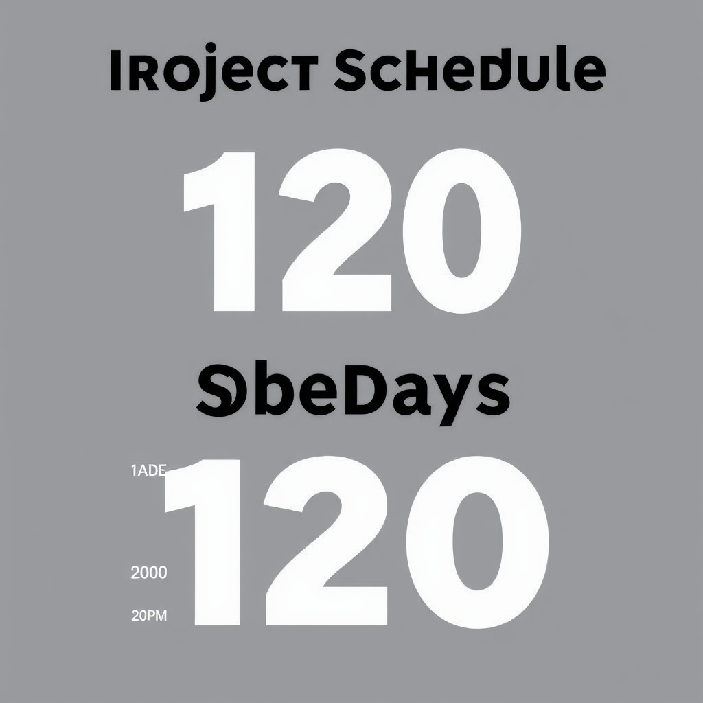 The 120 Day Project Schedule