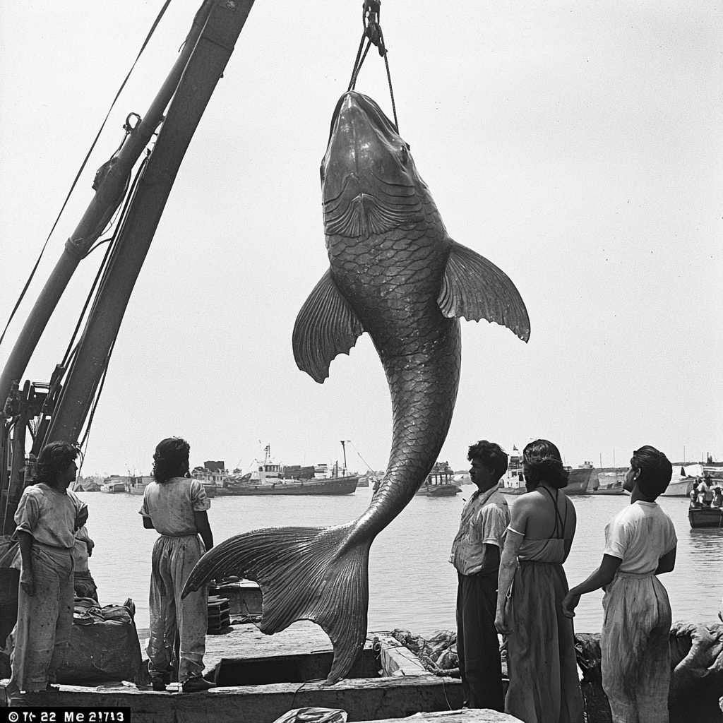 The 1972 Capture of a Giant Mermaid