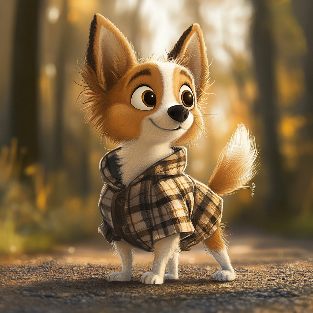 The Adventure-Ready Disney Dog in Nature