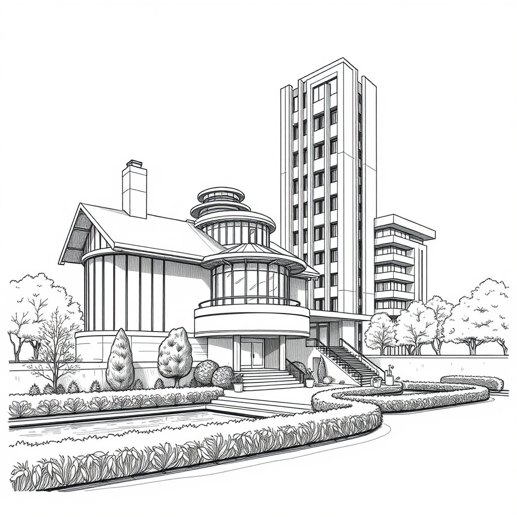 The Architectural Beauty of Contemporary Bauhaus Skyscrapers