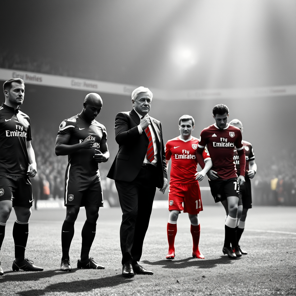 The Avengers Bowing to Sir Alex Ferguson