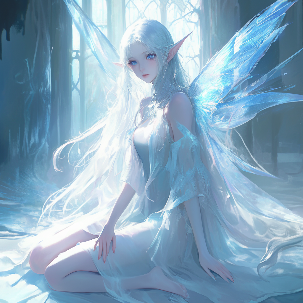 The Beautiful Fairy in the Magical Kingdom