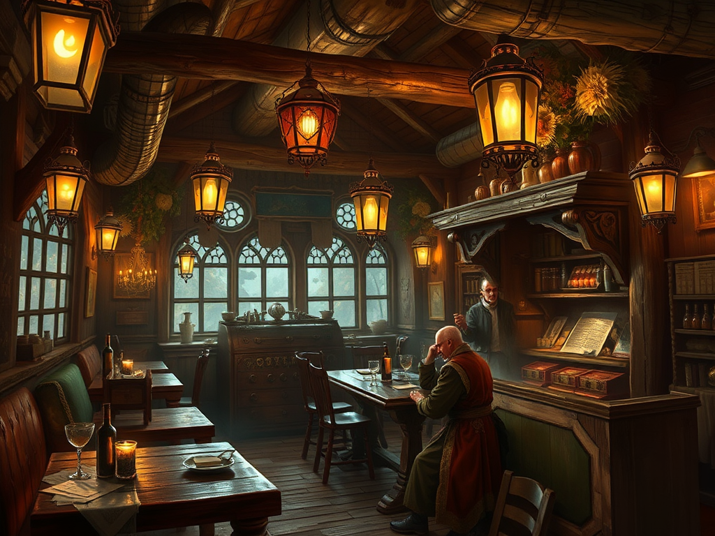 The Big, Rich, Realistic, Cosy Steampunk Tavern