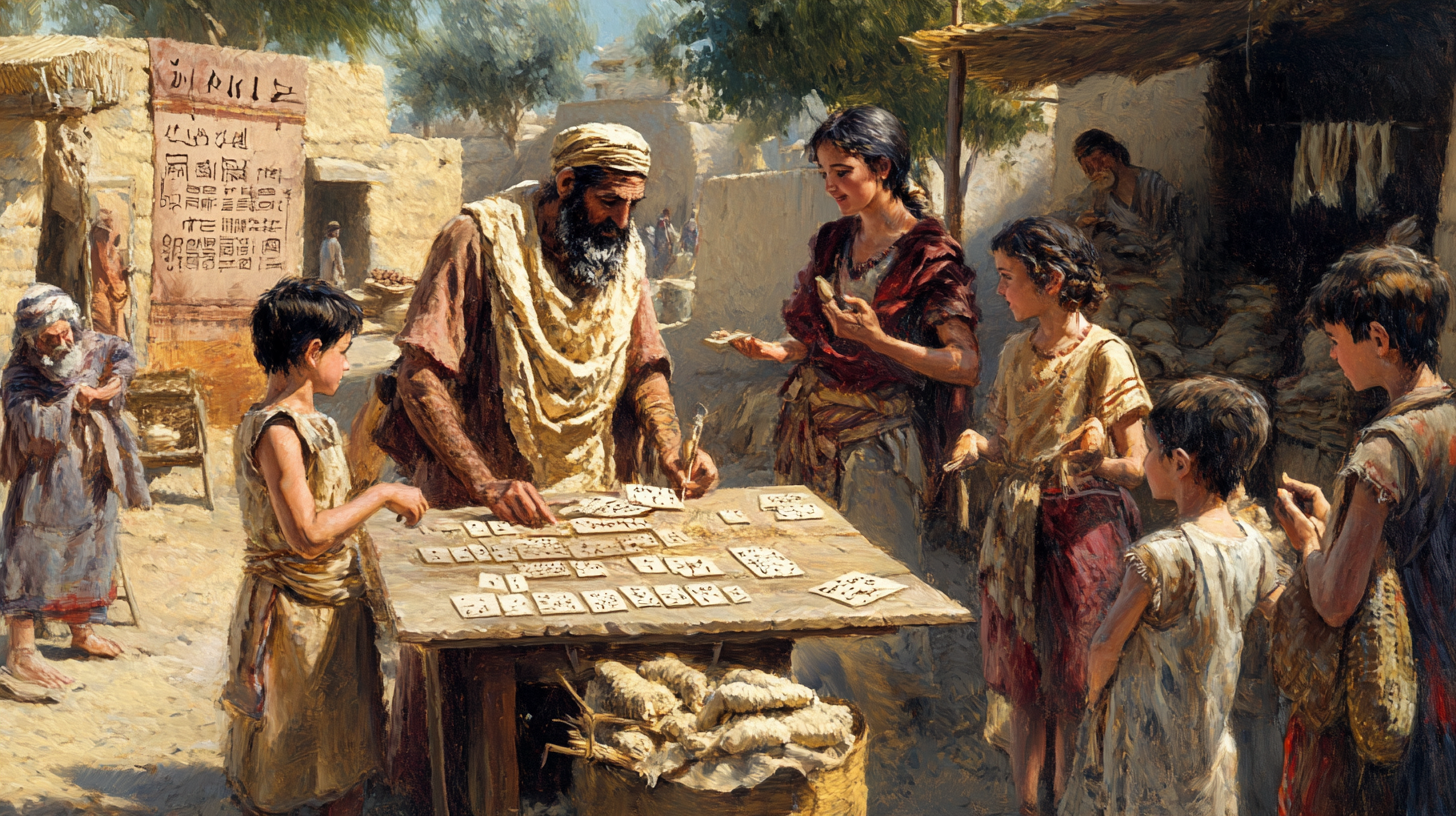 The Birth of Writing in Ancient Uruk Market