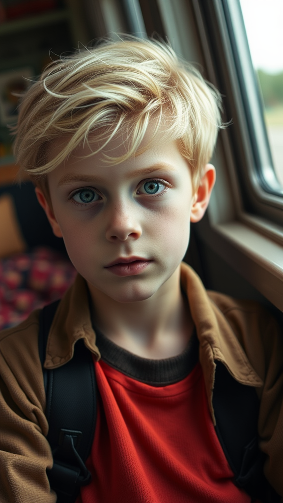 The Bright-eyed, Blonde American Boy