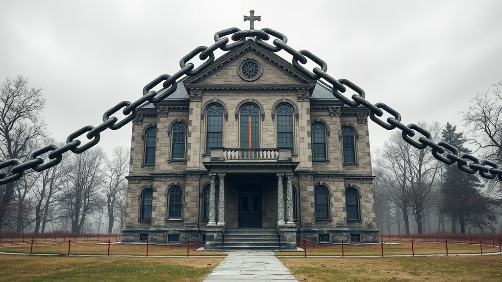 The Building with a Cross-Shaped Chain