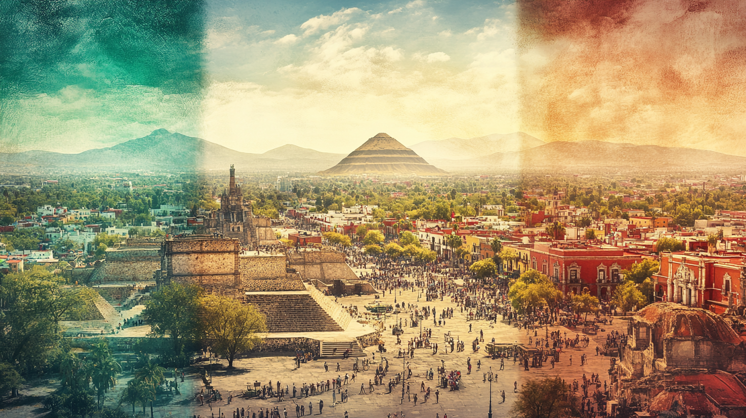 The Busy Beauty of Old Mexico and City