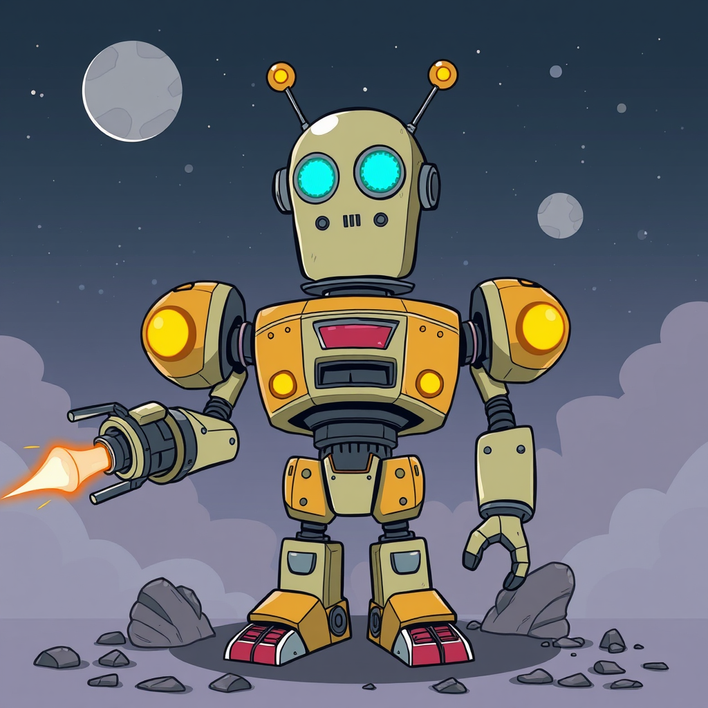 The Cartoon Robot Invasion