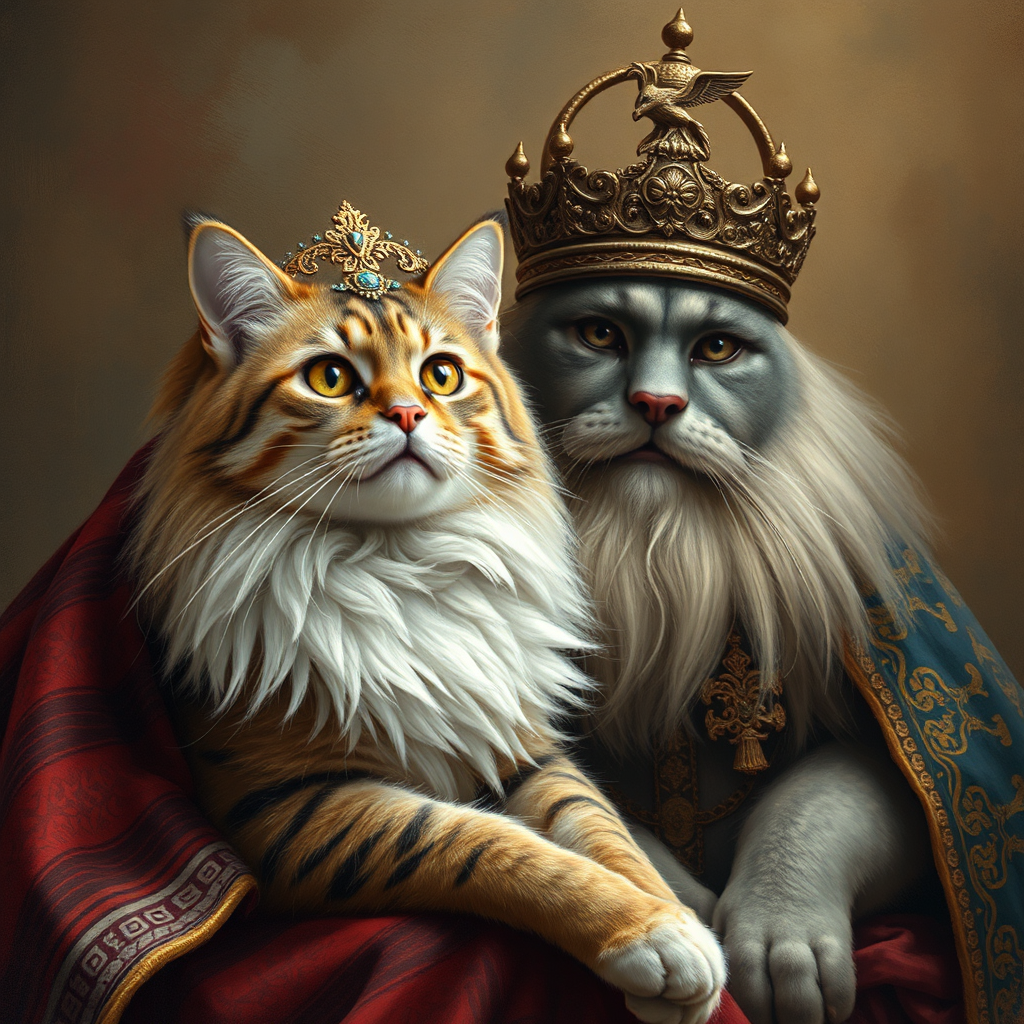 The Cat and the Persian King Story