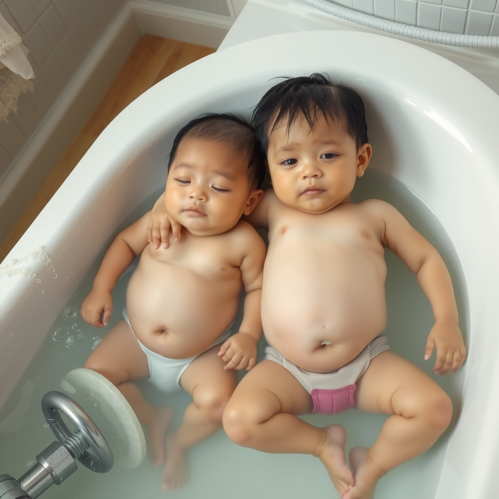 The Chinese Brothers' Bathtub Belly Expansion