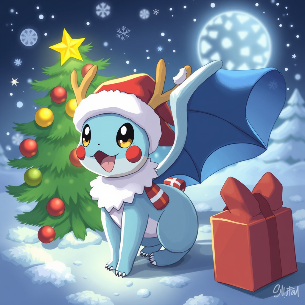 The Christmas-Themed Pokemon Celebration