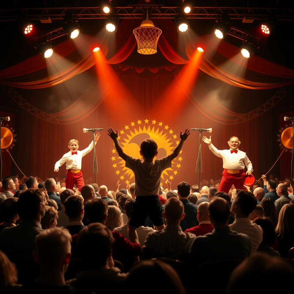 The Circus of Oversized 4-year-old Boys