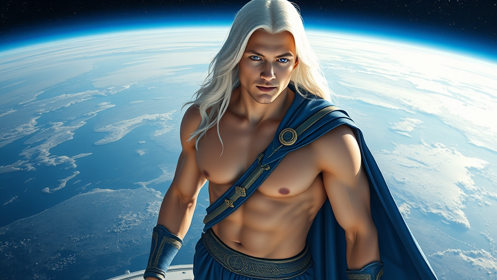 The Compassionate Pleiadian Commander Orbiting Earth