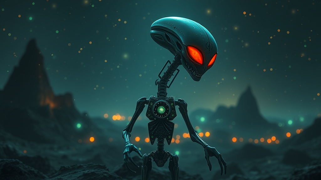 The Display of Extraterrestrial Technology