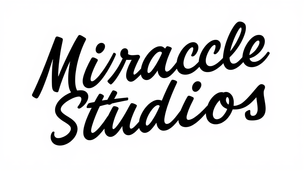 The Dynamic Miracle Studios Typographic Logo