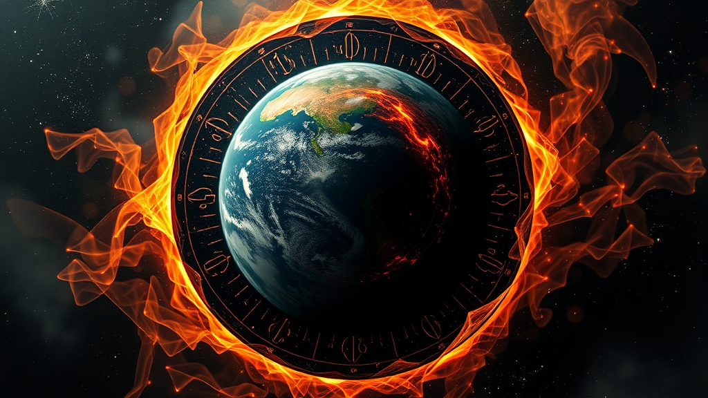 The Earth's Rebirth at the End of a Cycle