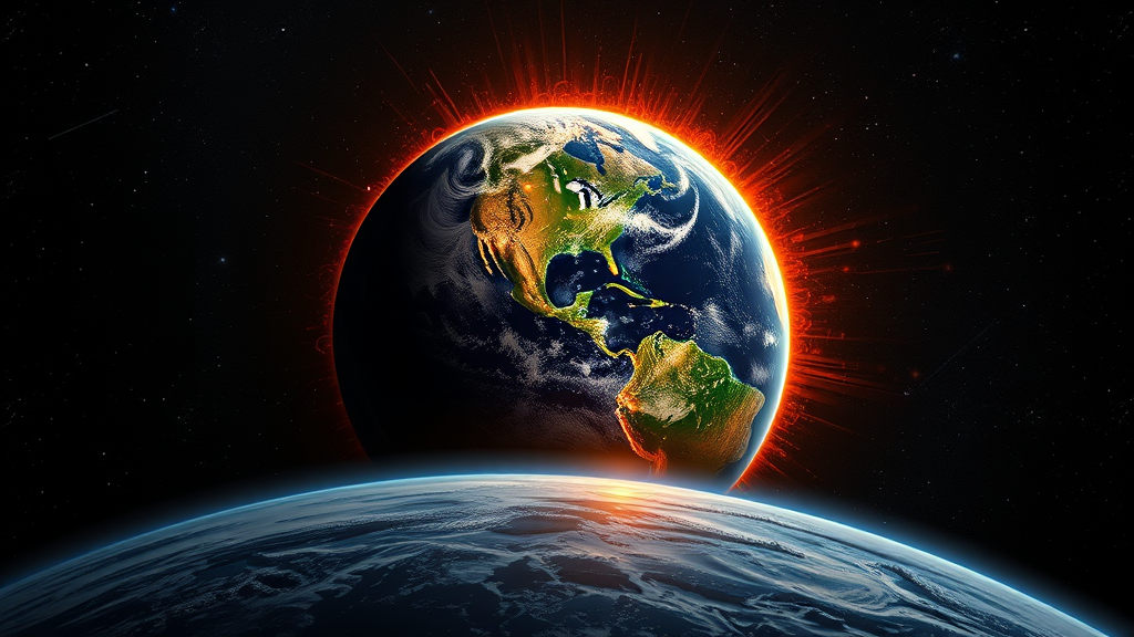 The Earth Completes a Lengthy Dark Cycle