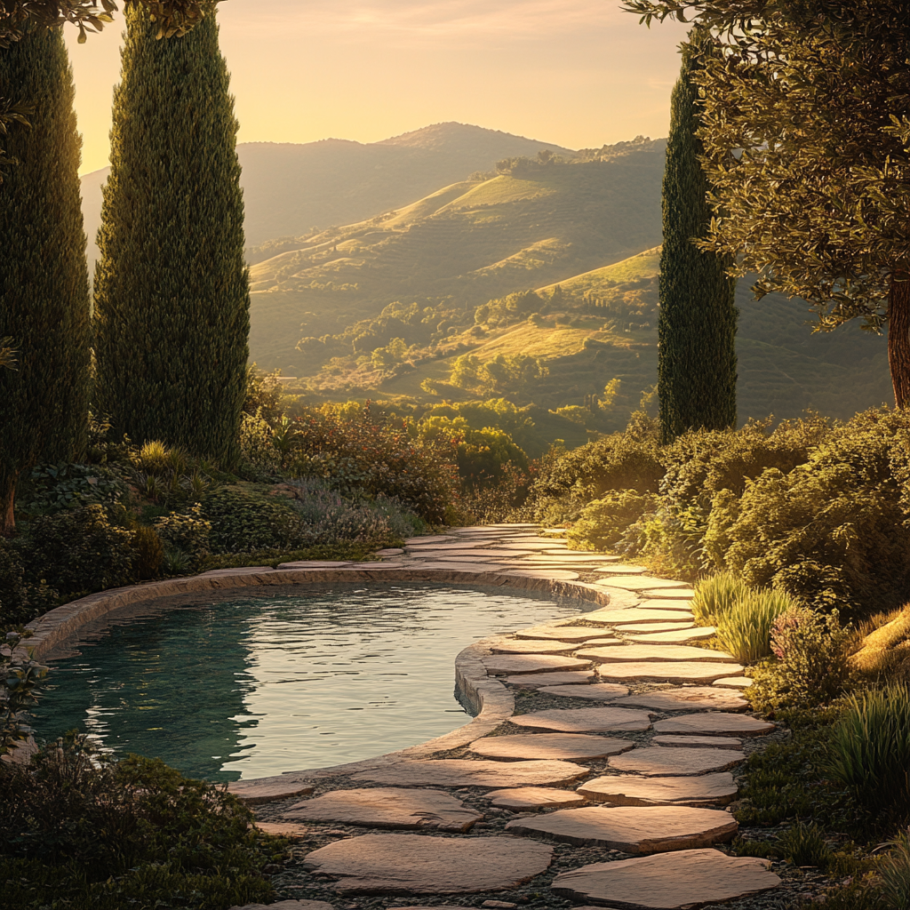 The Enchanted Tuscany Garden: A Dreamy Journey