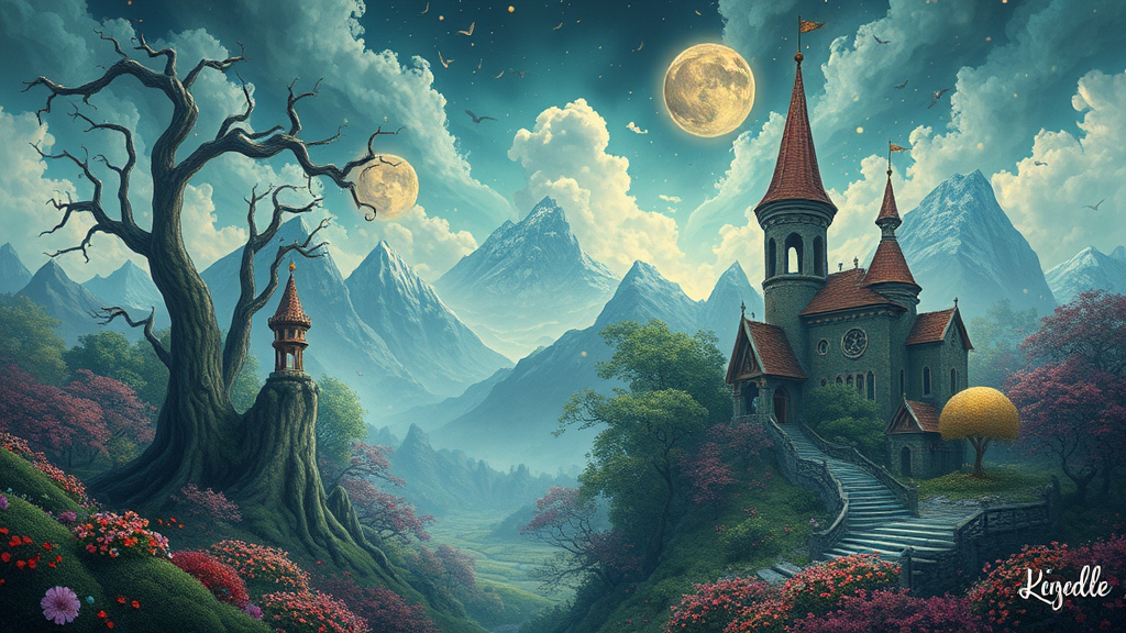The Enchanting Wonderland Background