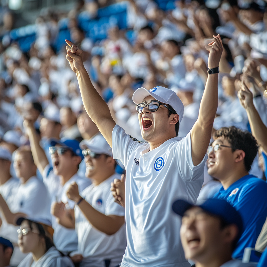 The Exciting Baseball Game at Gwangju Stadium