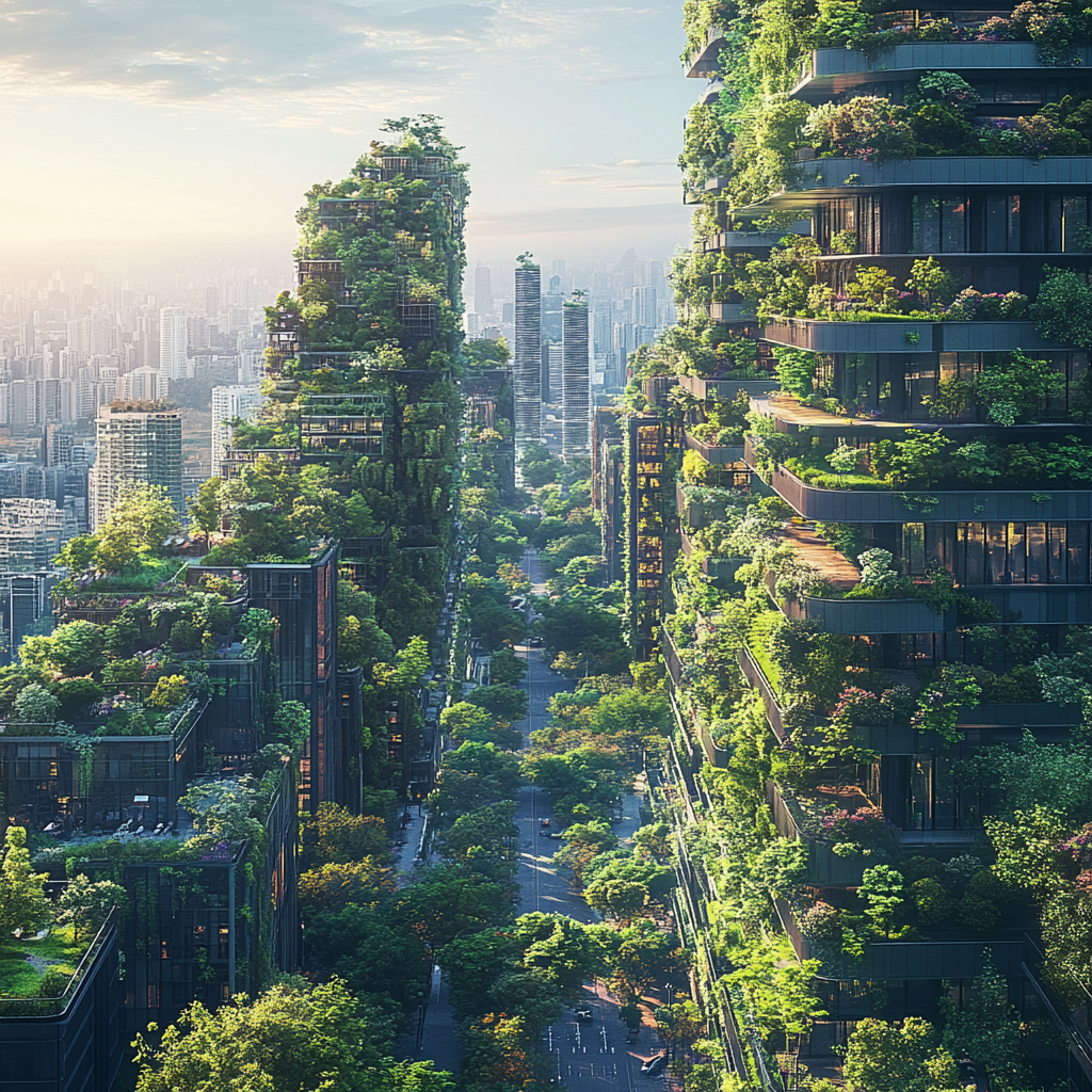 The Futuristic Green City: Sustainable and Eco-friendly