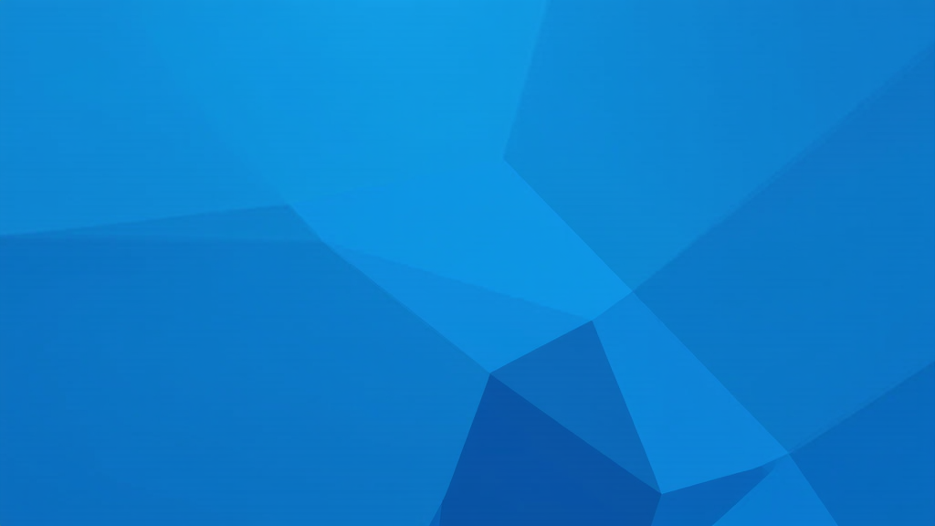 The Geometric Style Blue Background