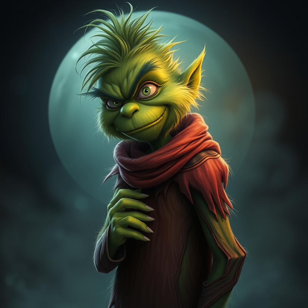 The Gloomy Grinch Named Chad