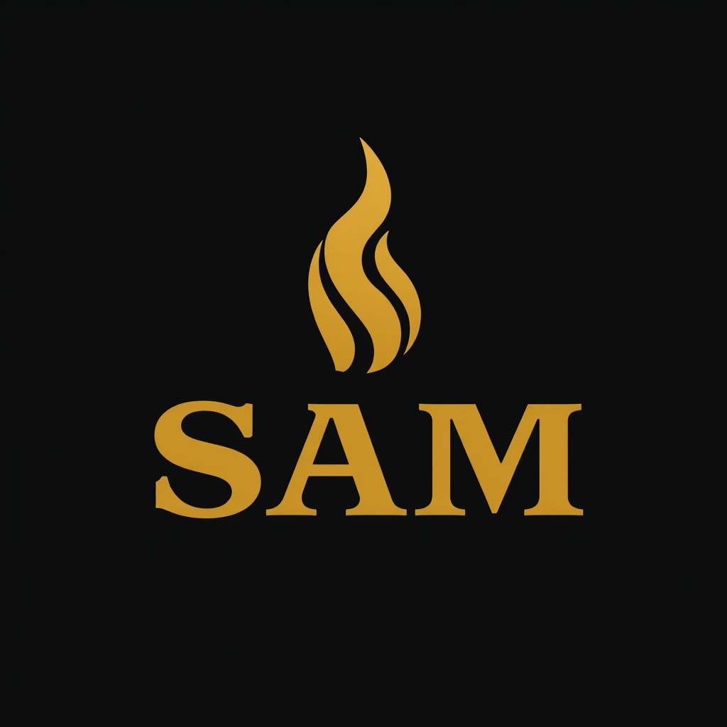 The Golden SAM Logo for Big Food