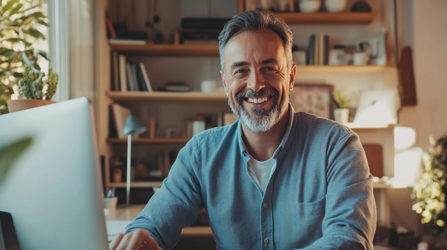 The Happy Teacher's Morning Video Call at Home