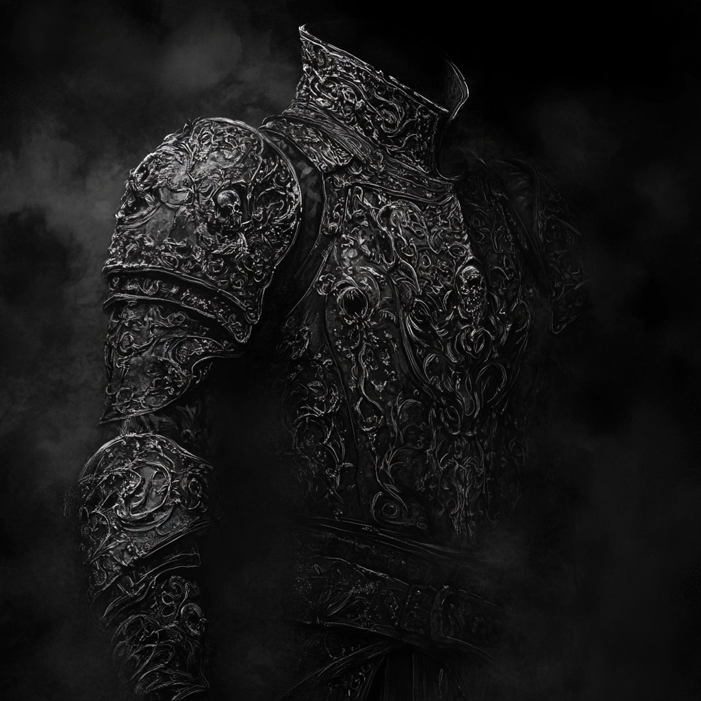 The Haunted Ebony Mail Armor of Boethiah